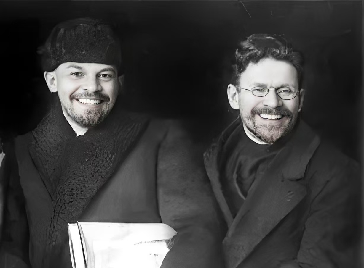 列宁和托洛茨基